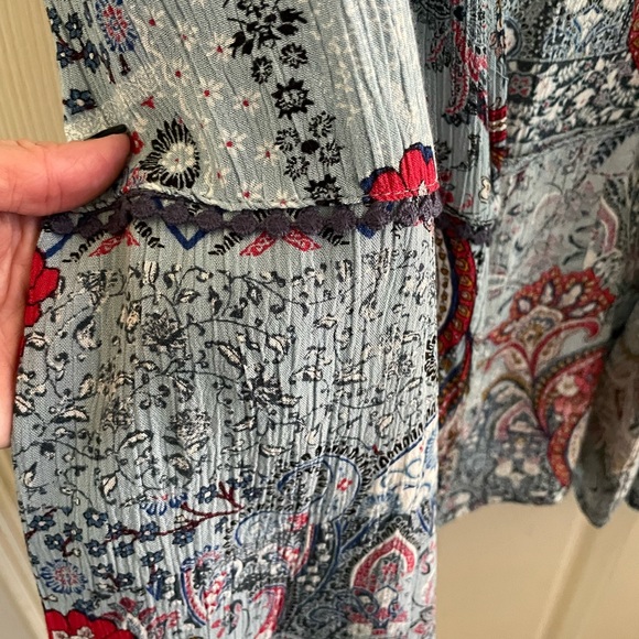 Knox Rose Calf-length duster- size medium - Picture 2 of 4